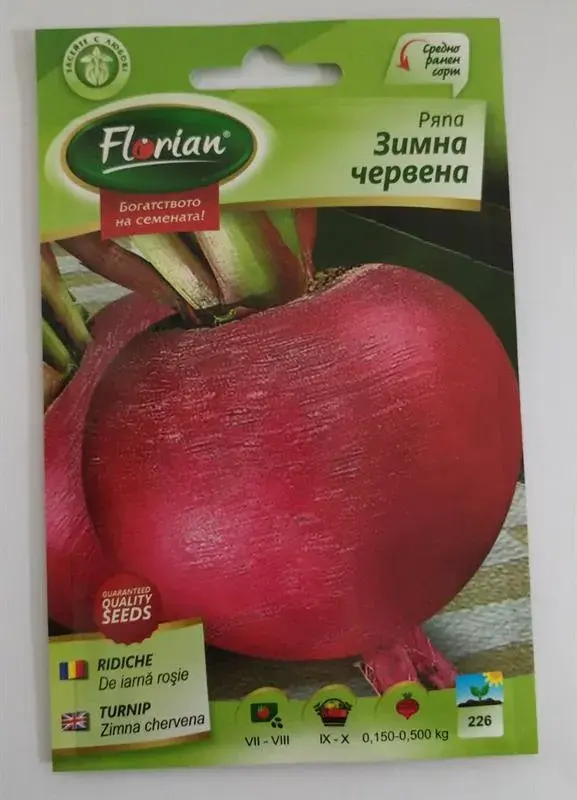 Ряпа зимна червена Флориян 5 гр